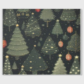 Kerstmis Cadeaupapier (Vlak)