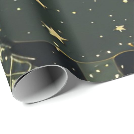 Kerstmis Cadeaupapier (Rol Hoek)