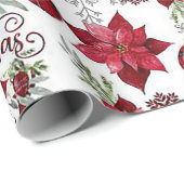 kerstmis cadeaupapier (Rol Hoek)