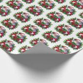 Kerstmis  cadeaupapier (Hoek)