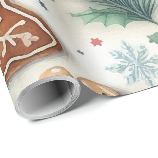 Kerstmis Cadeaupapier (Rol Hoek)