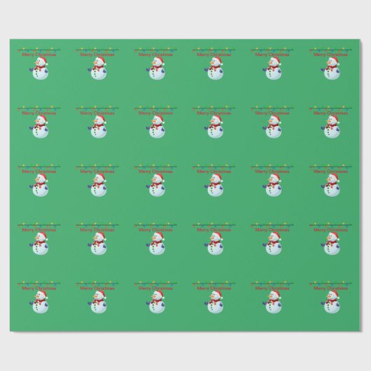 Kerstmis Cadeaupapier (Vlak)