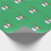 Kerstmis Cadeaupapier (Hoek)