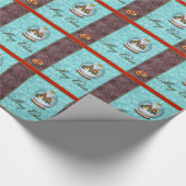 kerstmis cadeaupapier (Hoek)