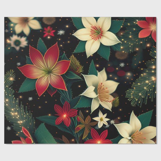 Kerstmis Cadeaupapier (Vlak)