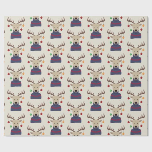 Kerstmis Cadeaupapier (Vlak)