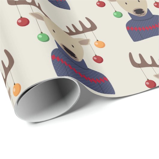 Kerstmis Cadeaupapier (Rol Hoek)