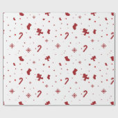 Kerstmis Cadeaupapier (Vlak)