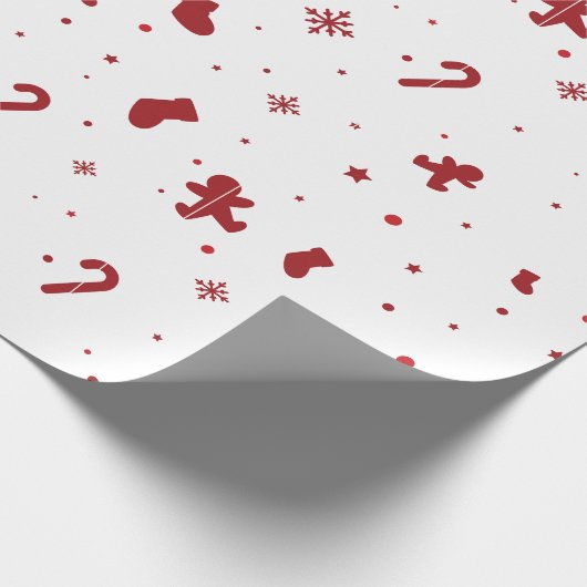 Kerstmis Cadeaupapier (Hoek)