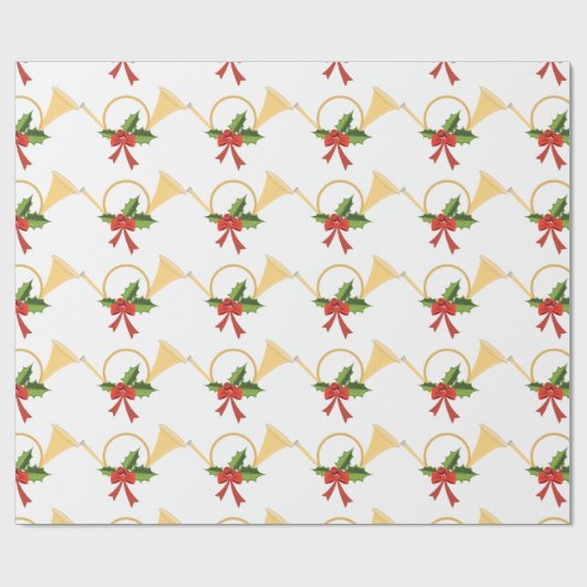 Kerstmis Cadeaupapier (Vlak)