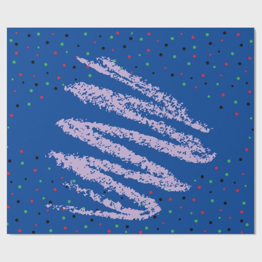 Kerstmis Cadeaupapier (Vlak)