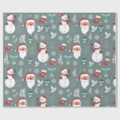 Kerstmis Cadeaupapier (Vlak)