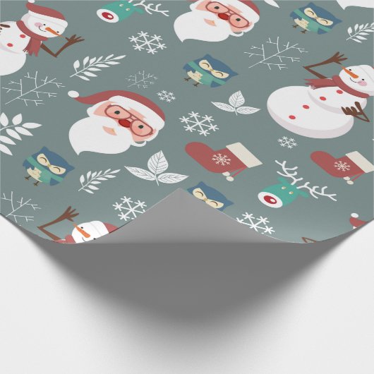 Kerstmis Cadeaupapier (Hoek)