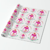 Kerstmis Cadeaupapier (Uitgerold)