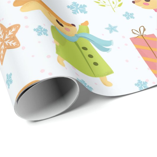 Kerstmis Cadeaupapier (Rol Hoek)