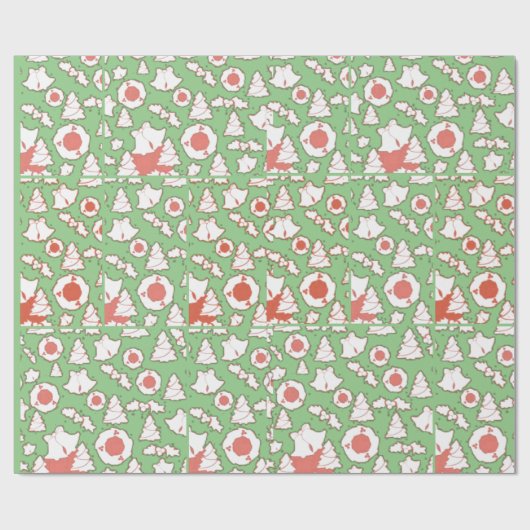 kerstmis cadeaupapier (Vlak)