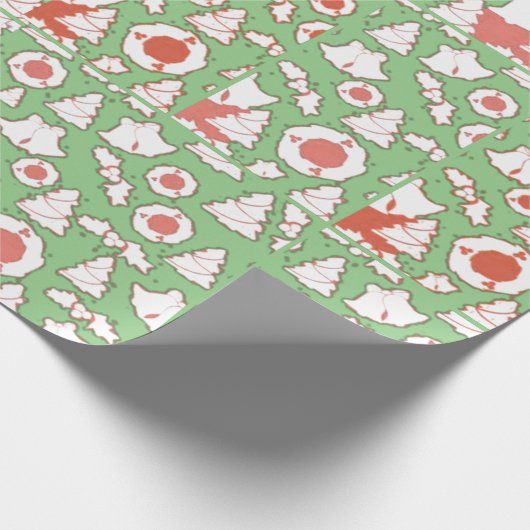 kerstmis cadeaupapier (Hoek)