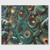 Kerstmis Cadeaupapier (Vlak)