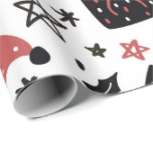 "Kerstmis" Cadeaupapier (Rol Hoek)
