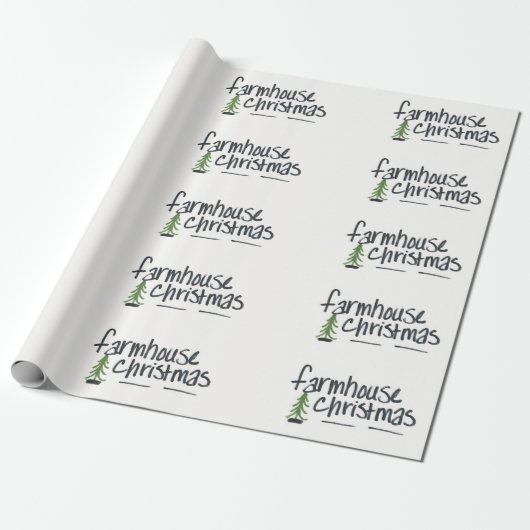 Kerstmis Cadeaupapier (Uitgerold)