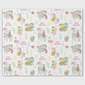 Kerstmis Cadeaupapier (Vlak)