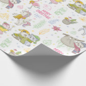 Kerstmis Cadeaupapier (Hoek)