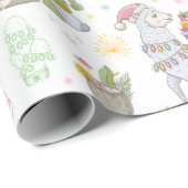 Kerstmis Cadeaupapier (Rol Hoek)