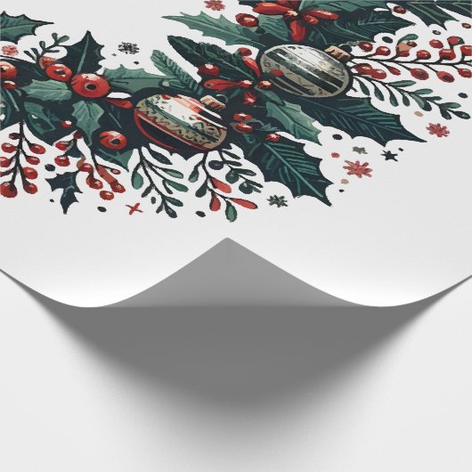 Kerstmis Cadeaupapier (Hoek)