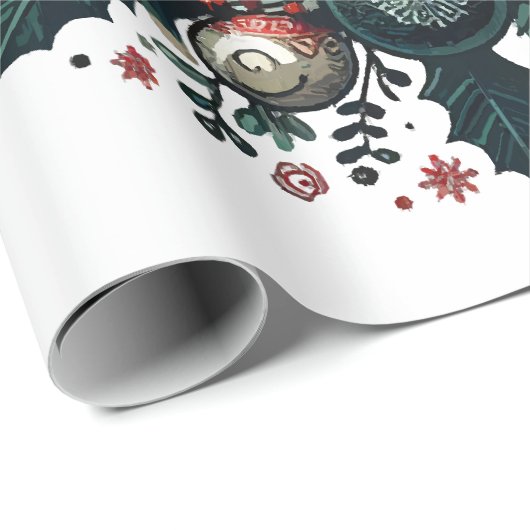 Kerstmis Cadeaupapier (Rol Hoek)