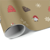 Kerstmis Cadeaupapier (Rol Hoek)