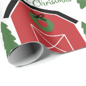 Kerstmis Cadeaupapier (Rol Hoek)