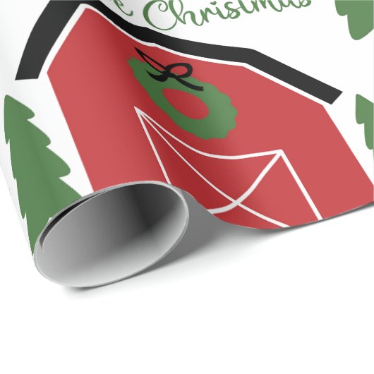 Kerstmis Cadeaupapier (Rol Hoek)