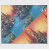 Kerstmis Cadeaupapier (Vlak)