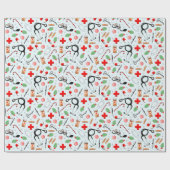 Kerstmis Cadeaupapier (Vlak)