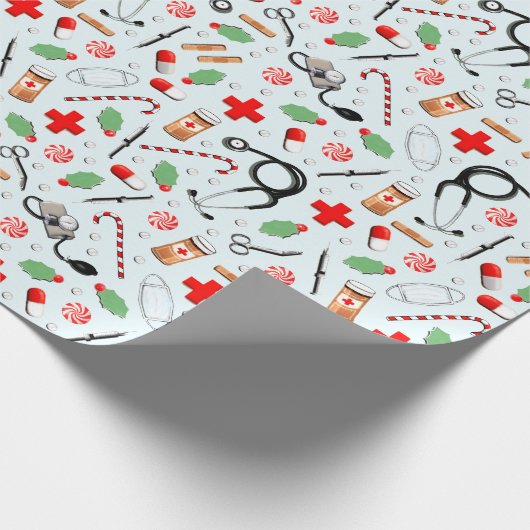 Kerstmis Cadeaupapier (Hoek)