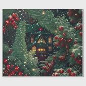 Kerstmis Cadeaupapier (Vlak)