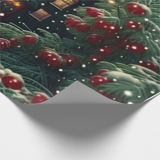 Kerstmis Cadeaupapier (Hoek)