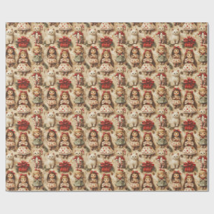 Kerstmis , cadeaupapier