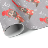 Kerstmis Cadeaupapier (Rol Hoek)