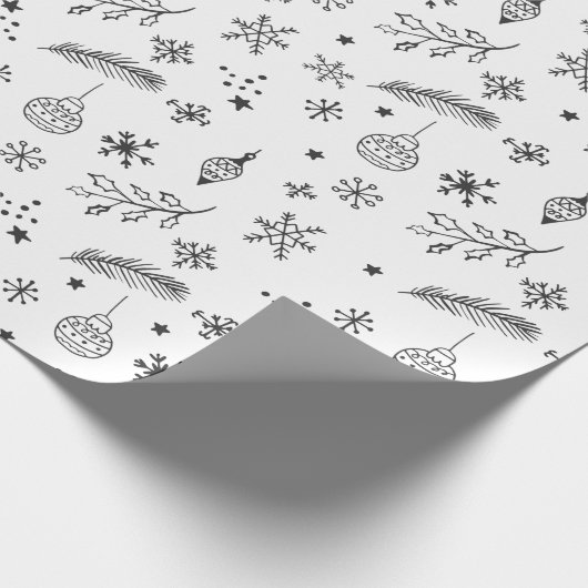 Kerstmis Cadeaupapier (Hoek)