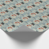 Kerstmis Cadeaupapier (Hoek)