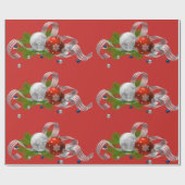 Kerstmis Cadeaupapier (Vlak)