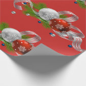 Kerstmis Cadeaupapier (Hoek)