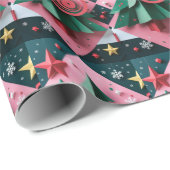 Kerstmis Cadeaupapier (Rol Hoek)