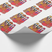 Kerstmis Cadeaupapier (Hoek)