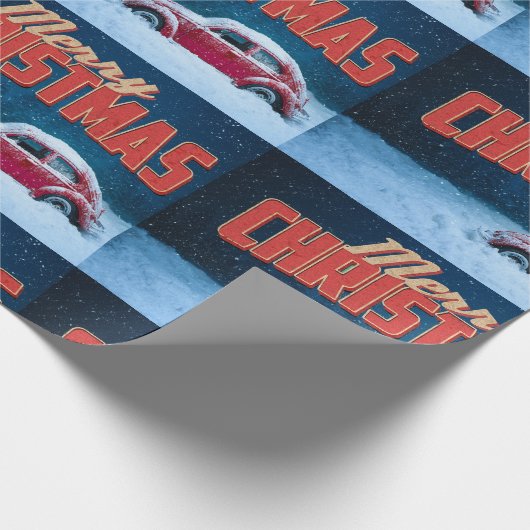 Kerstmis Cadeaupapier (Hoek)