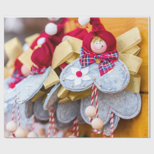 Kerstmis Cadeaupapier (Vlak)