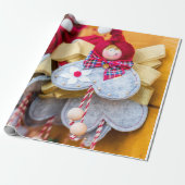 Kerstmis Cadeaupapier (Uitgerold)