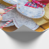 Kerstmis Cadeaupapier (Hoek)