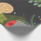 Kerstmis Cadeaupapier (Hoek)